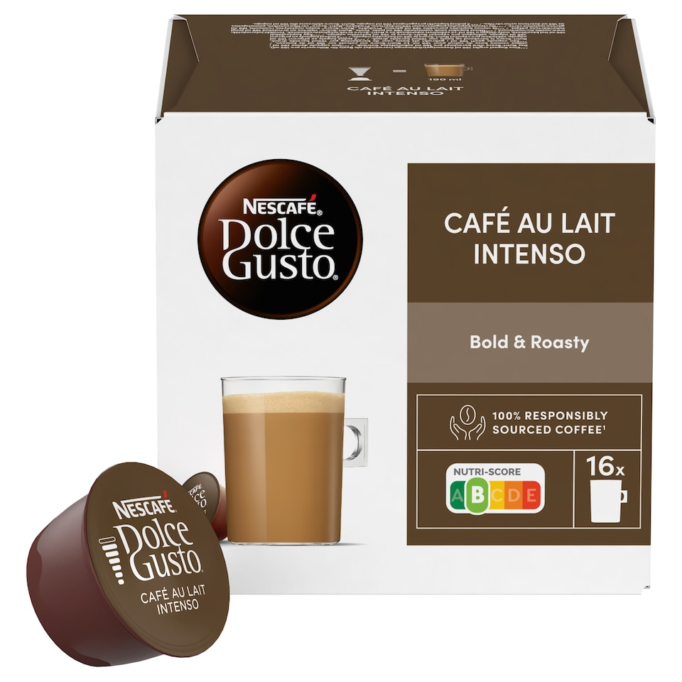 obrázok 1 z NESCAFÉ Dolce Gusto Café au Lait Intenso - kapsulová káva - 16 kapsúl v balení