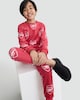 image 1 of Arsenal Football Club Minky Pyjama Set in Red