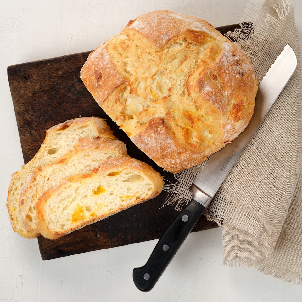 image 1 of Tesco Finest Vintage Cheddar Boule 400G