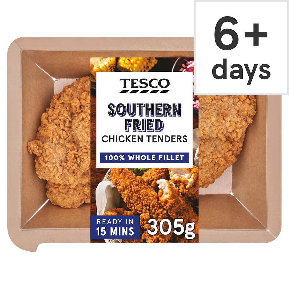 Tesco Southern Fried Chicken Tenders 305g