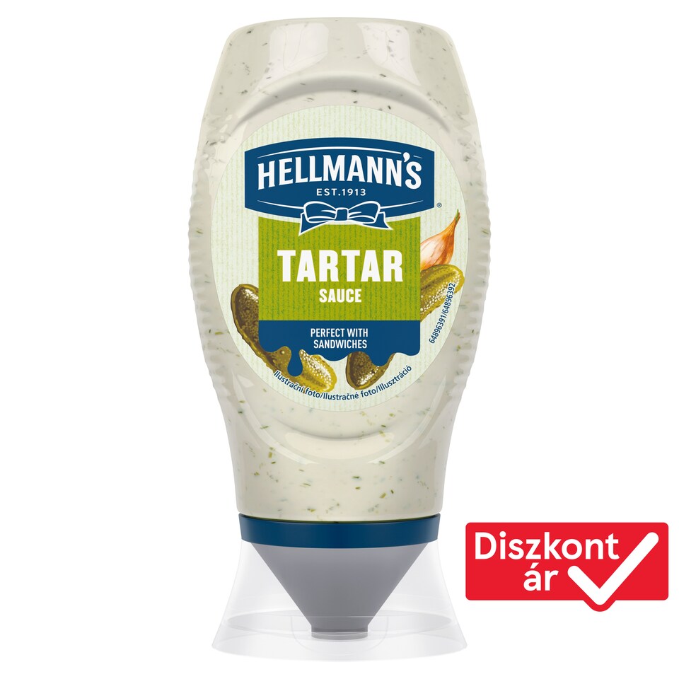 Hellmann's uborkás tartárszósz 251 g