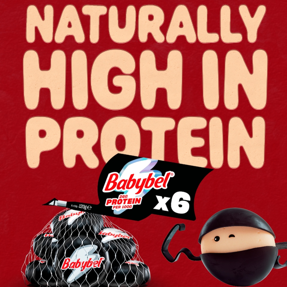 image 1 of Mini Babybel Protein Cheese Snacks 6 x 20g