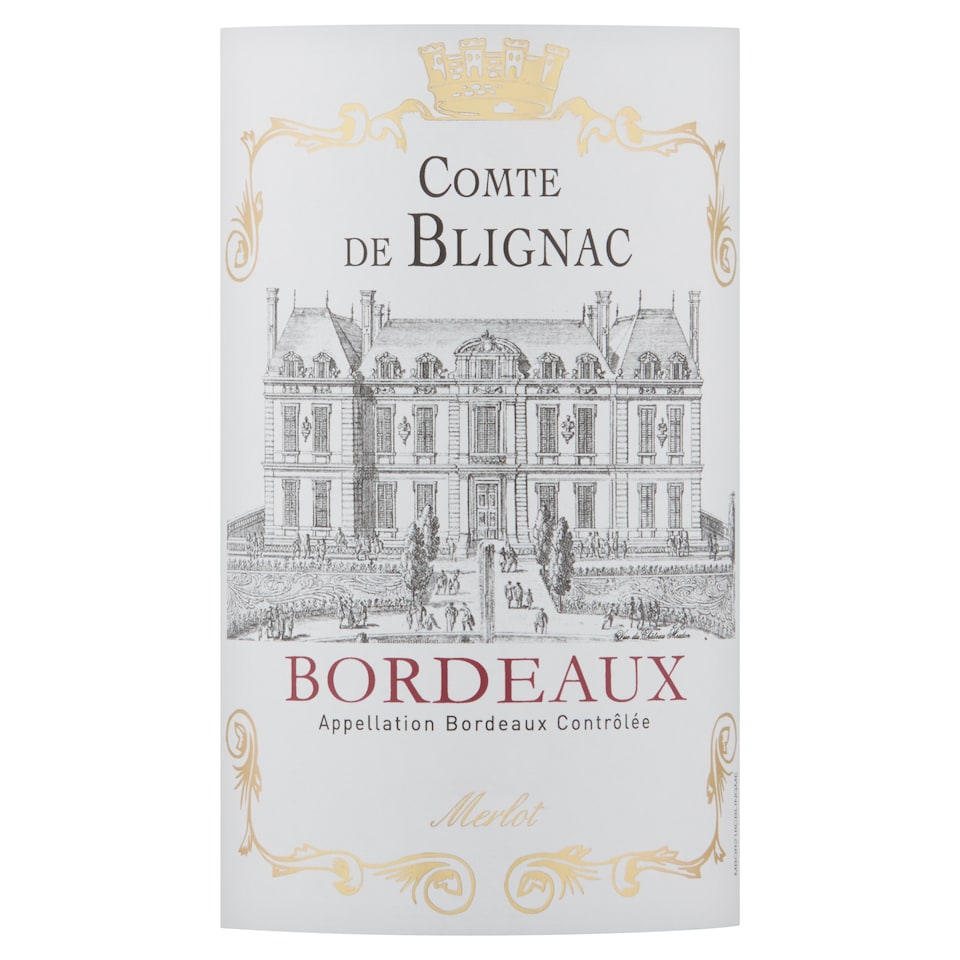 image 1 of Comte De Blignac Bordeaux Merlot 750Ml