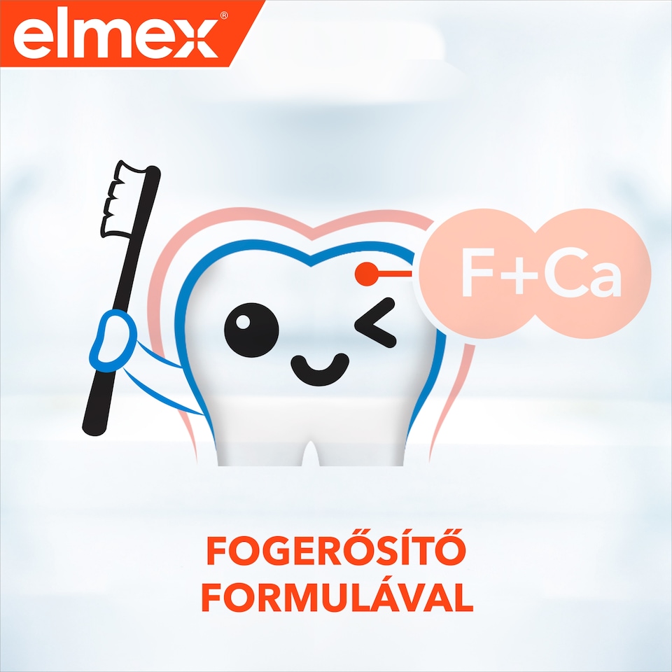 elmex Junior gyerek fogkrém 6-12 éves gyermekeknek 75 ml  1. kép