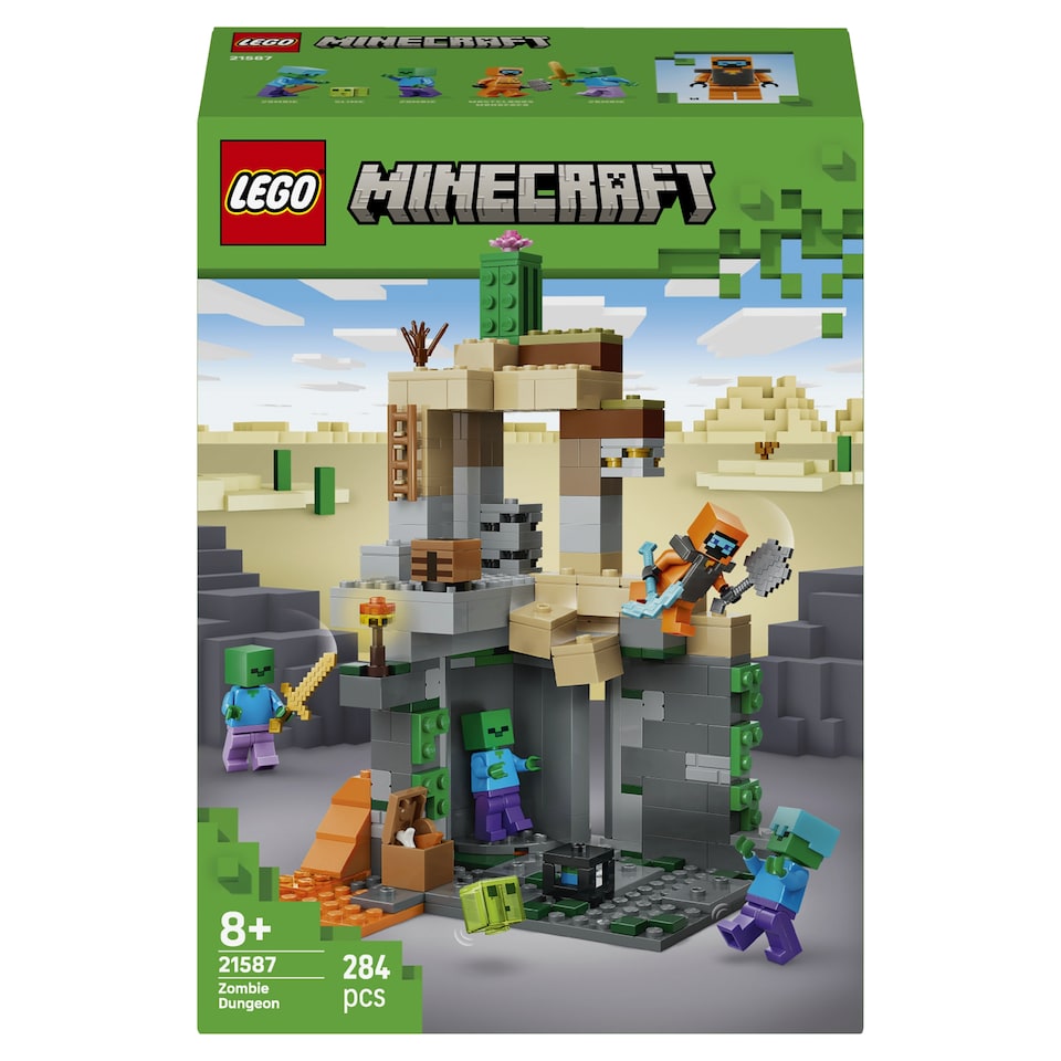 LEGO Minecraft 21587 Zombikazamata  1. kép