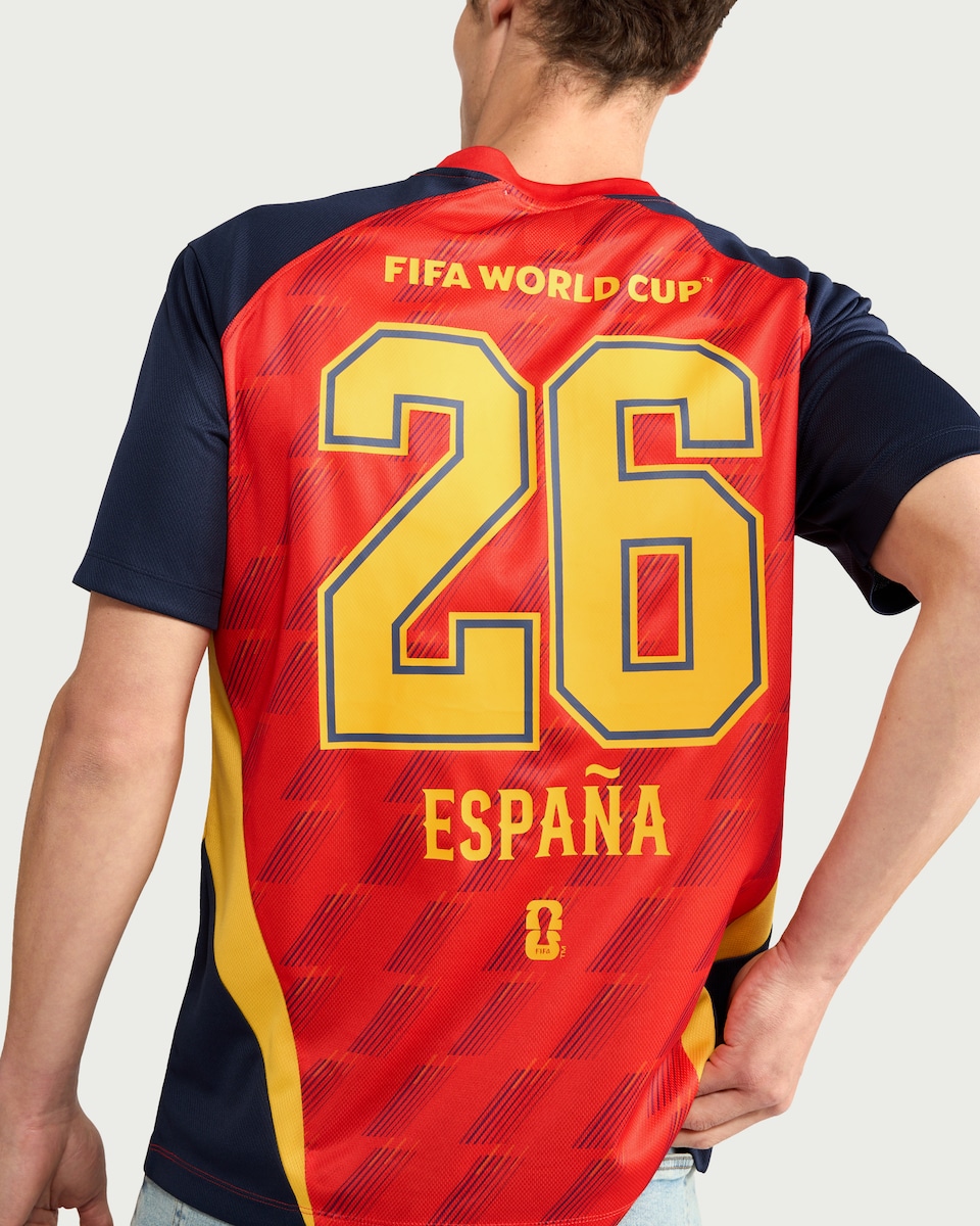 image 1 of España Fifa World Cup T-Shirt in Red