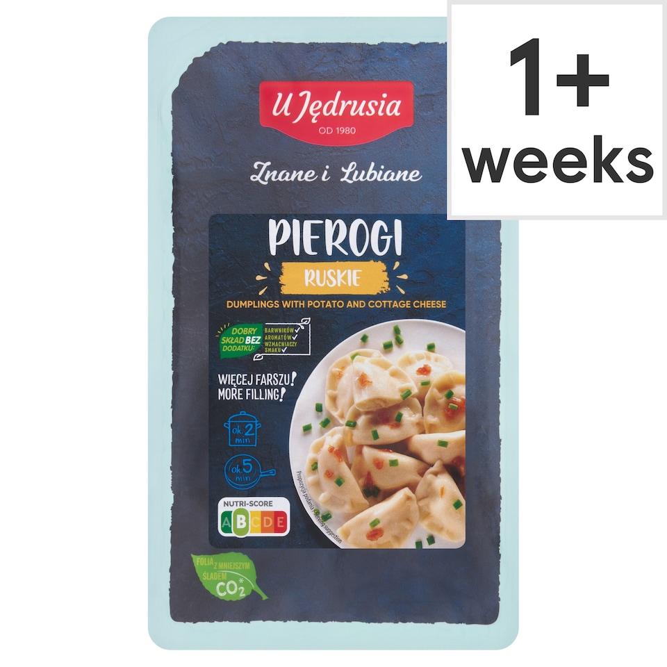 U Jedrusia Dumplings with Cottage Cheese and Potato 400g