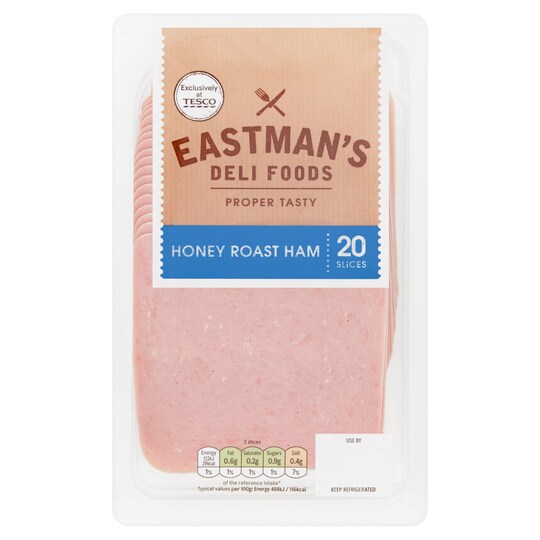 Eastmans Honey Roast Ham 250G Tesco Groceries