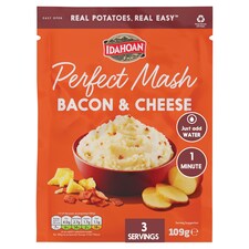 Idahoan Cheese & Bacon Perfect Mash 109G