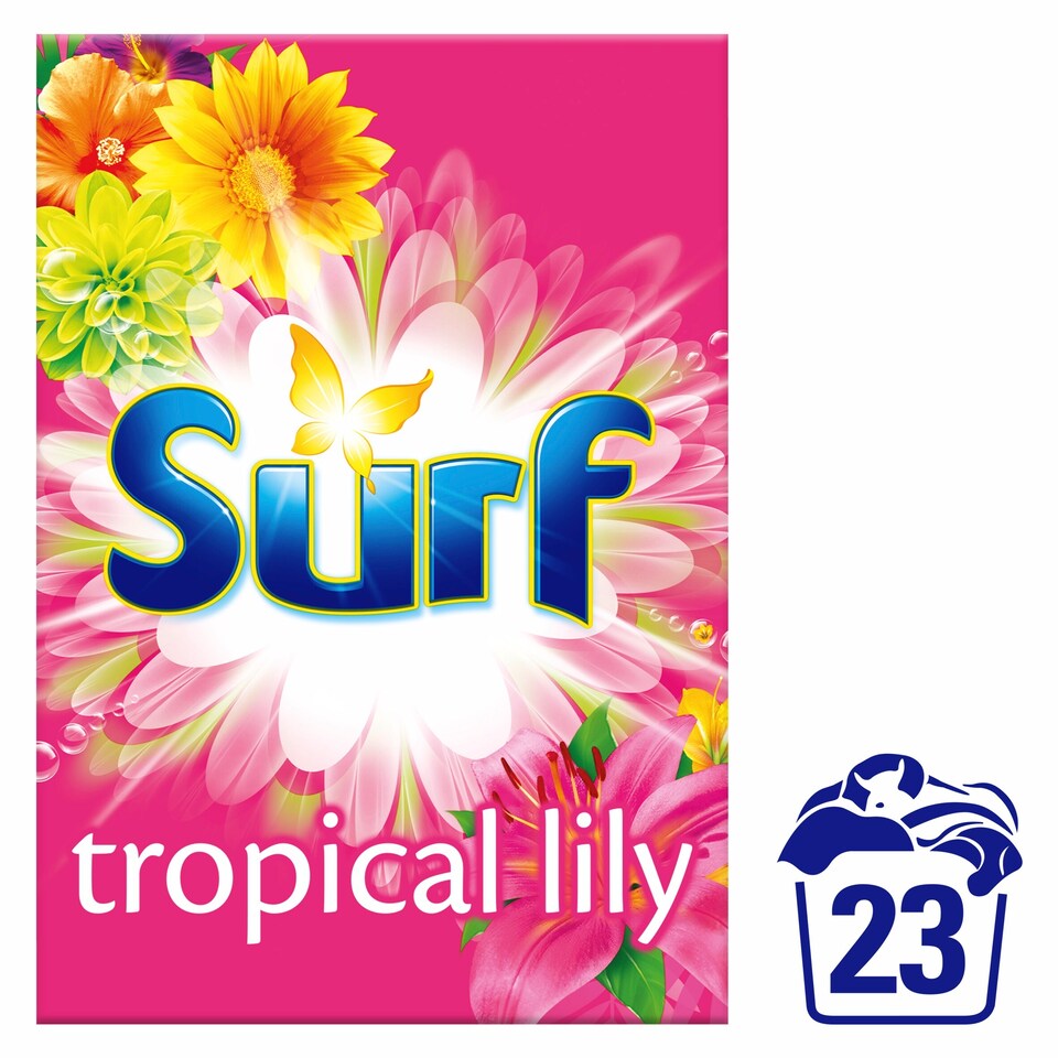 image 1 of Surf Tropical Lily Ylang Ylang Washing Powder 23 Wash 1495G