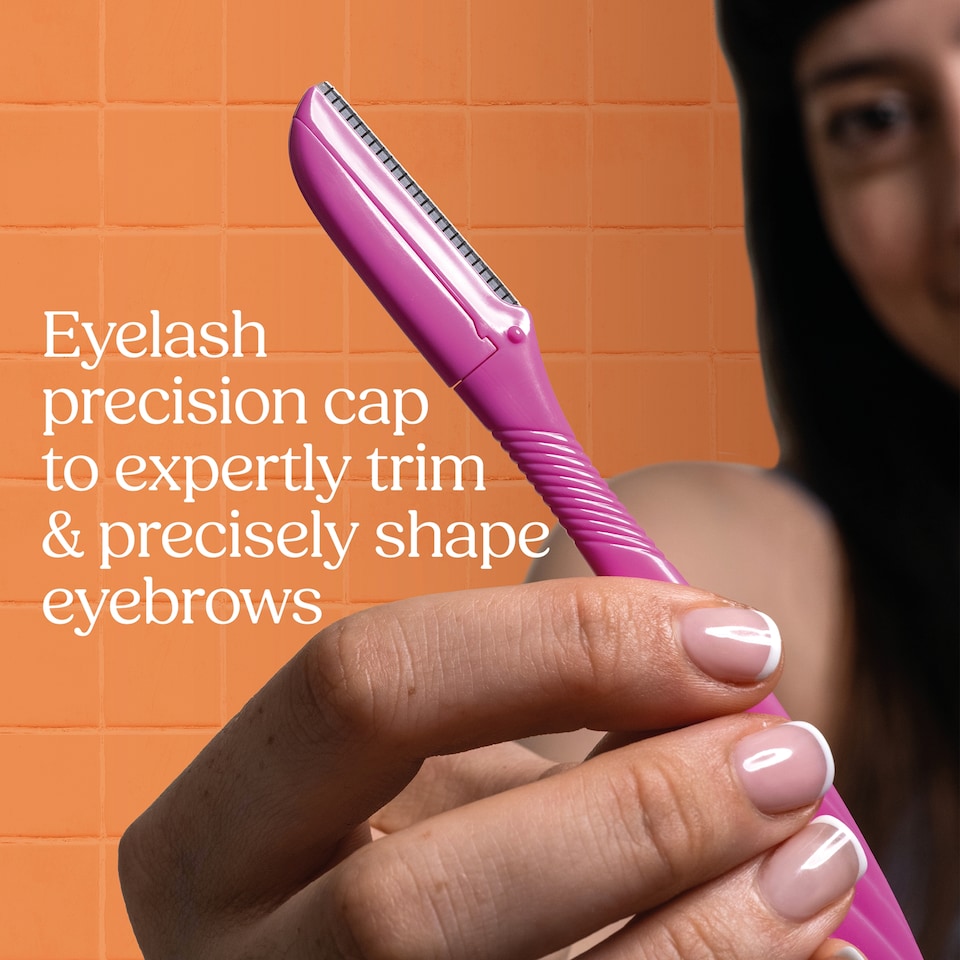image 1 of Wilkinson Sword Intuition Eyebrow Shaper Razor, 3 Pack