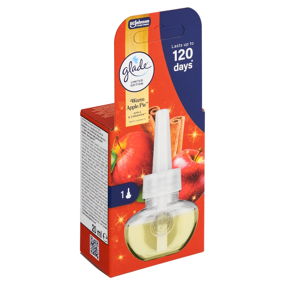 Obrázek 1 pro produkt Glade Warm Apple Pie náplň elektrický tekutý osvěžovač vzduchu 20ml