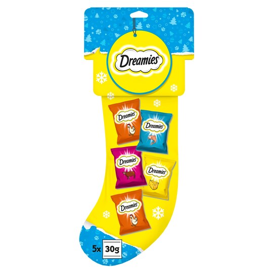 Dreamies Cat Treats Christmas Stocking Tesco Groceries