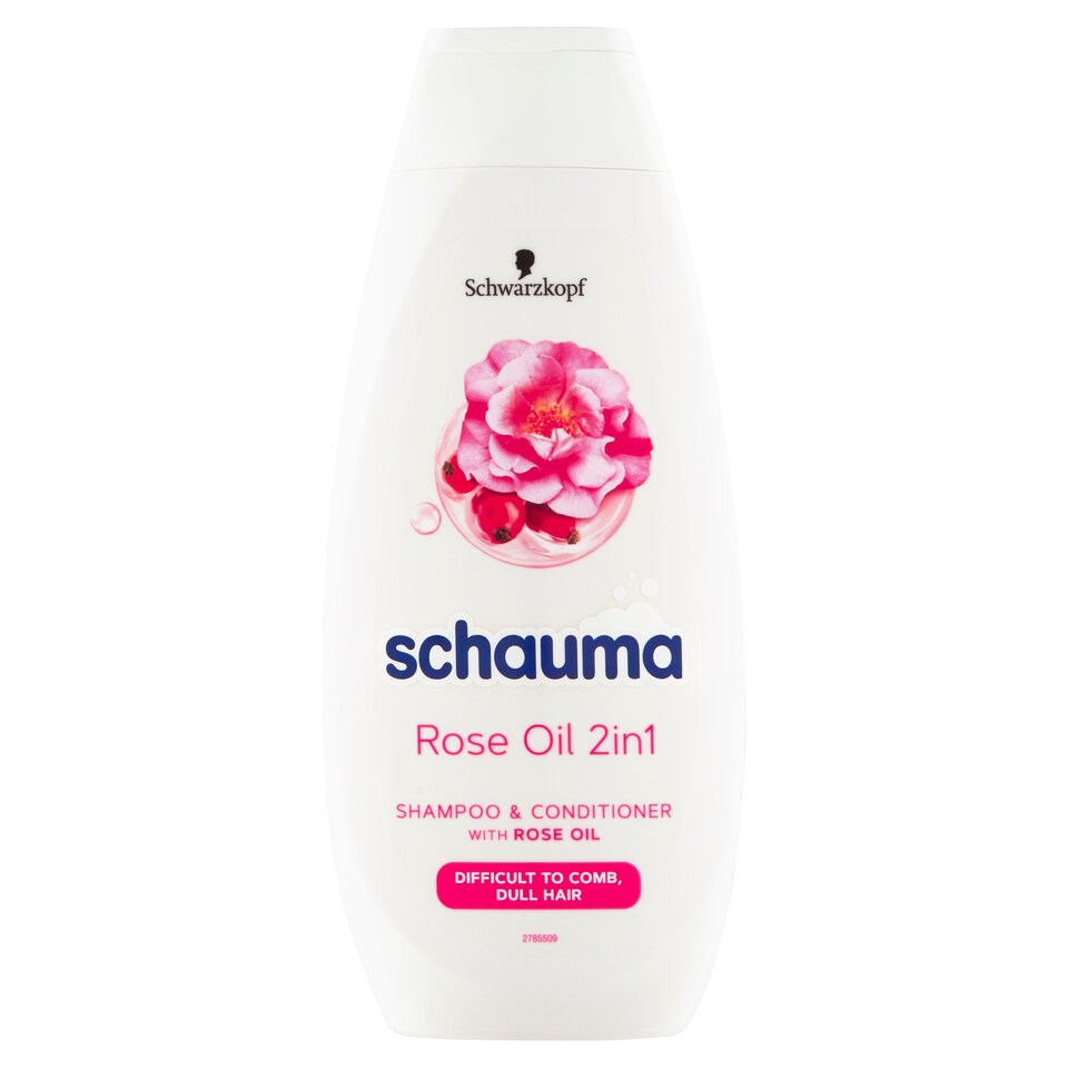 image 1 of Schauma Rose Oil Shampoo & Conditioner 2in1 400 ml