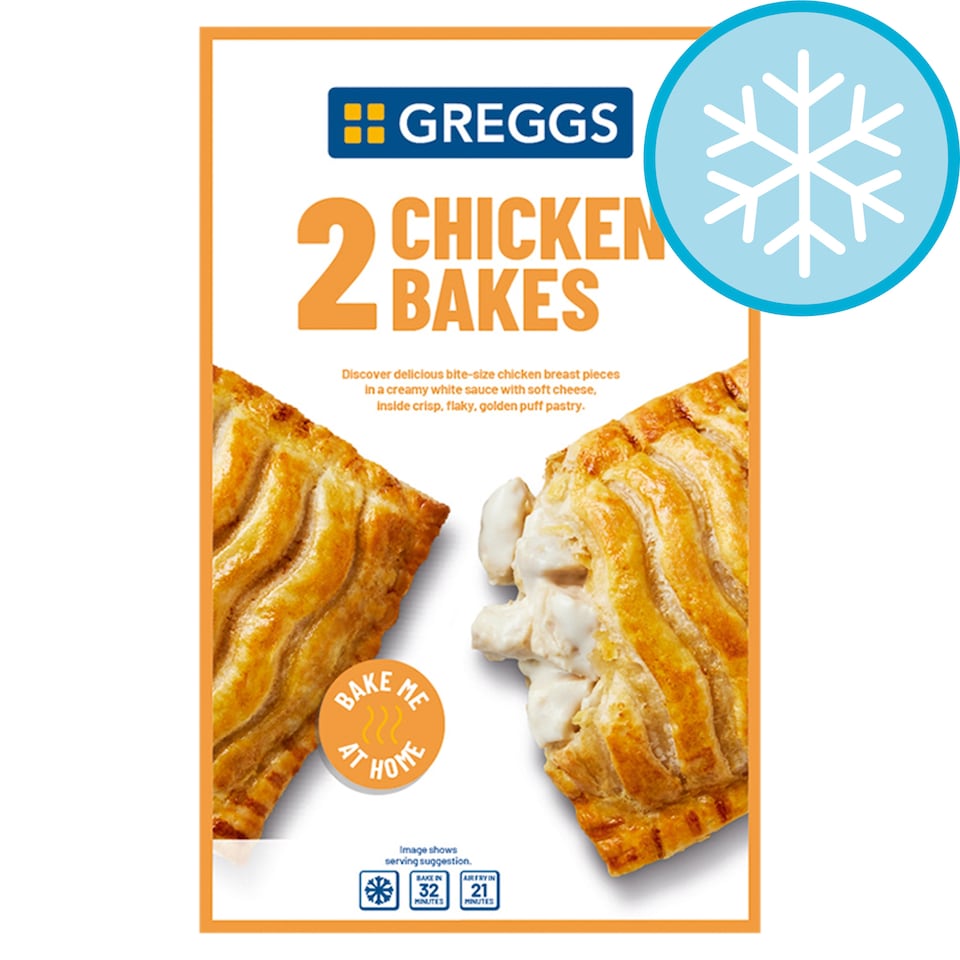 Greggs 2 Chicken Bakes 306g