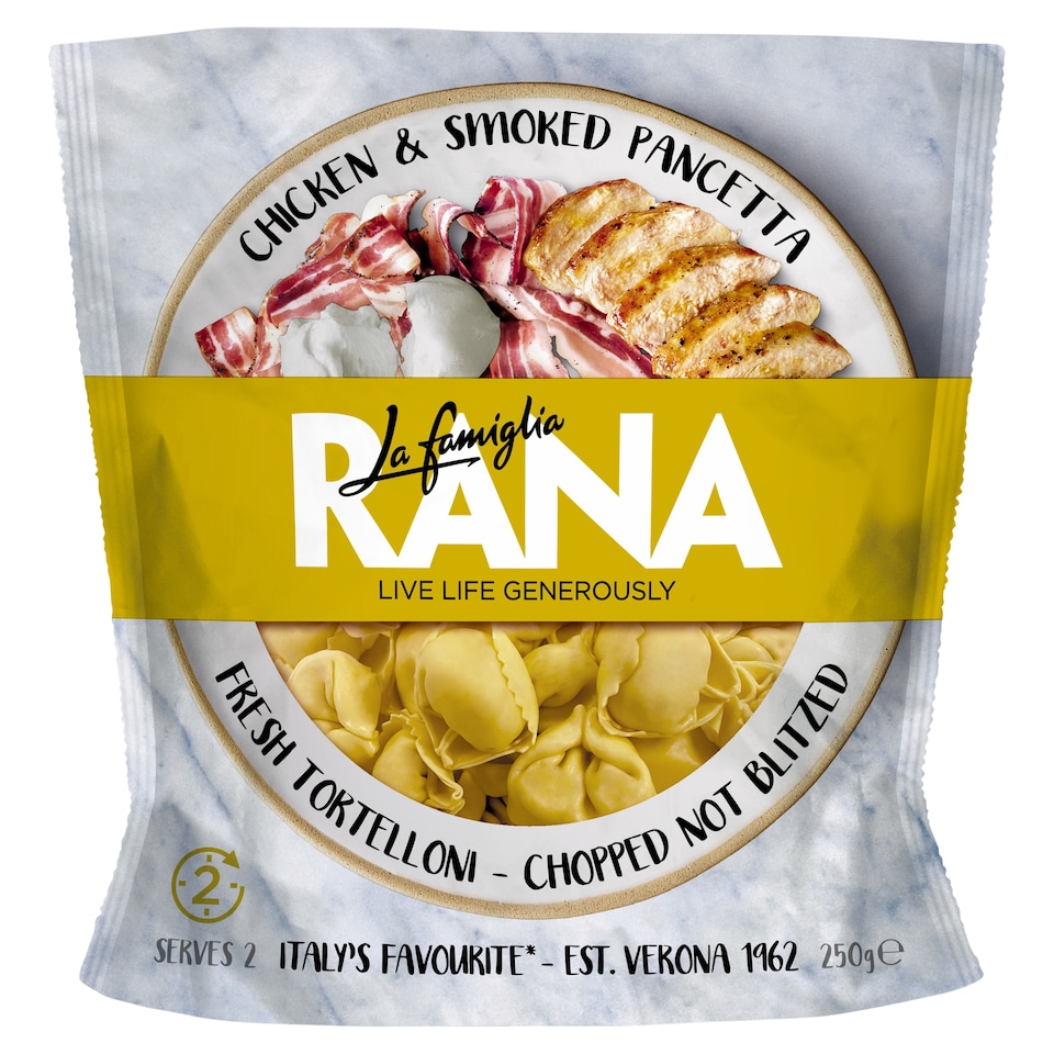 image 1 of La Famiglia Rana Fresh Tortelloni - Chicken & Smoked Pancetta 250g