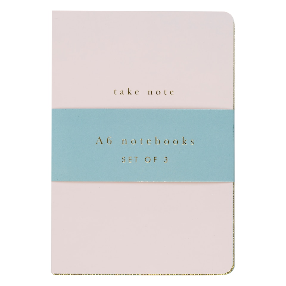 image 1 of Metallic Fusion A6 3pk Notebooks