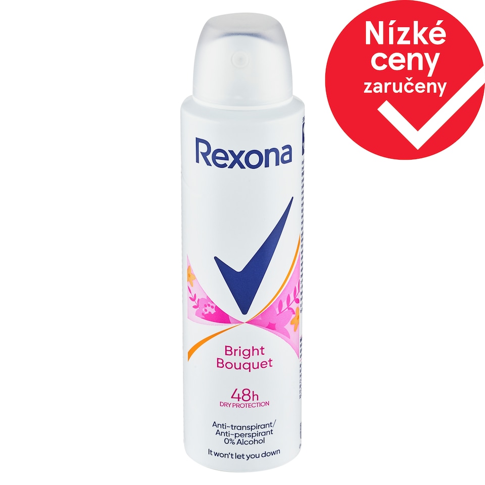 Obrázek 1 pro produkt Rexona Sexy Bouquet antiperspirant ve spreji 150ml