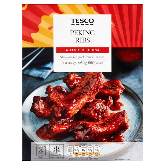 Tesco Peking Ribs 340G Tesco Groceries