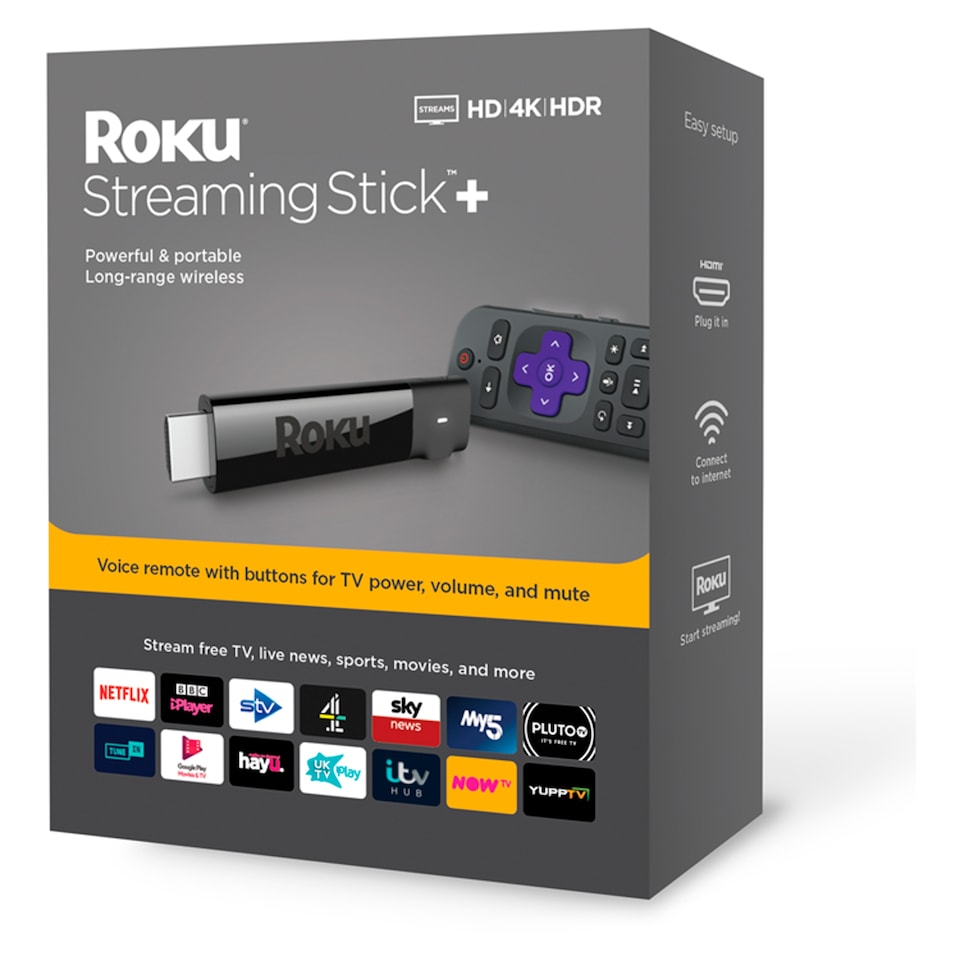 image 1 of Roku 4K Stick Ultra High Media Streamer