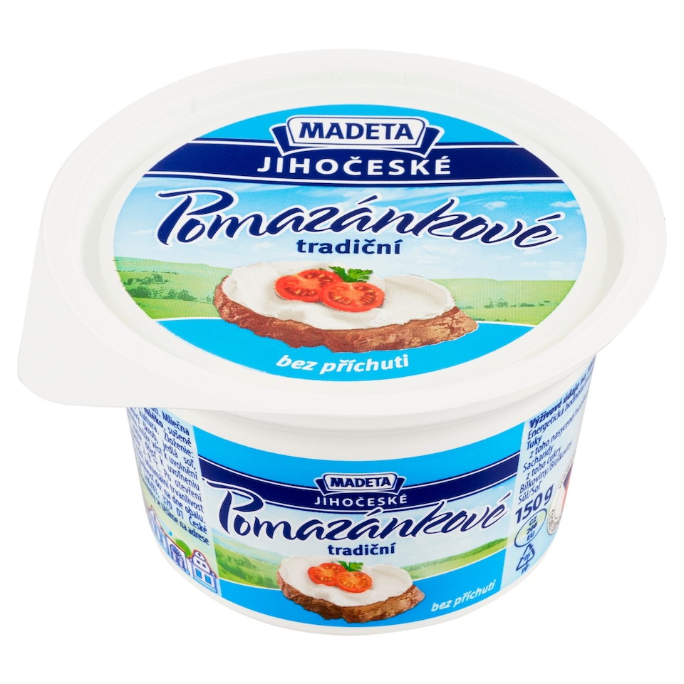 Madeta Jihočeské pomazánkové tradiční bez příchuti 150g