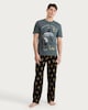 image 1 of Guinness Pure Cotton Pyjama Set in Multi