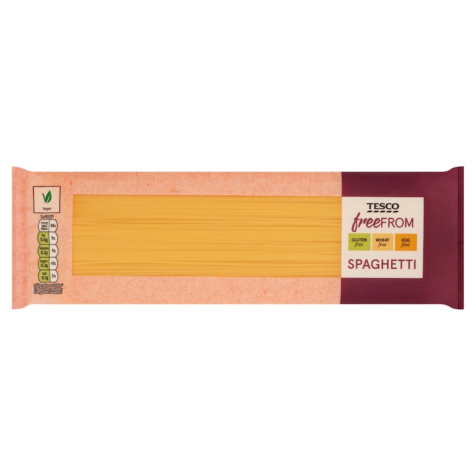 Tesco Free From Spaghetti sušené bezvaječné cestoviny 500 g