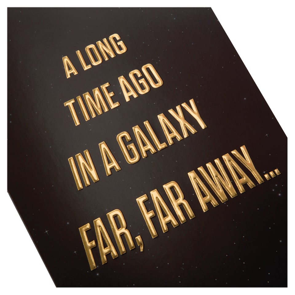 image 1 of Hallmark Birthday Card Star Wars