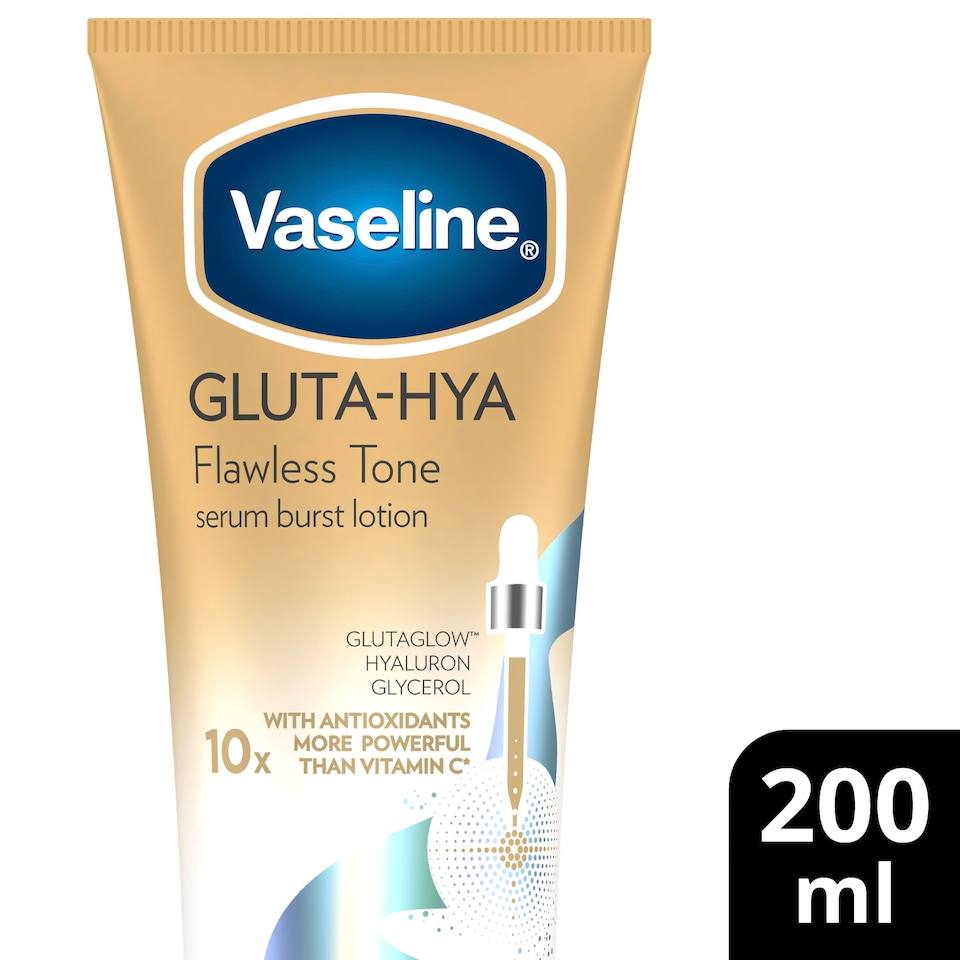 image 1 of Vaseline Gluta-Hya Flawless Tone Body lotion Moisturiser 200ml