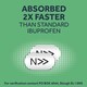 image 2 of Nurofen Express Pain Relief Sodium Ibuprofen 256mg Caplets 12s