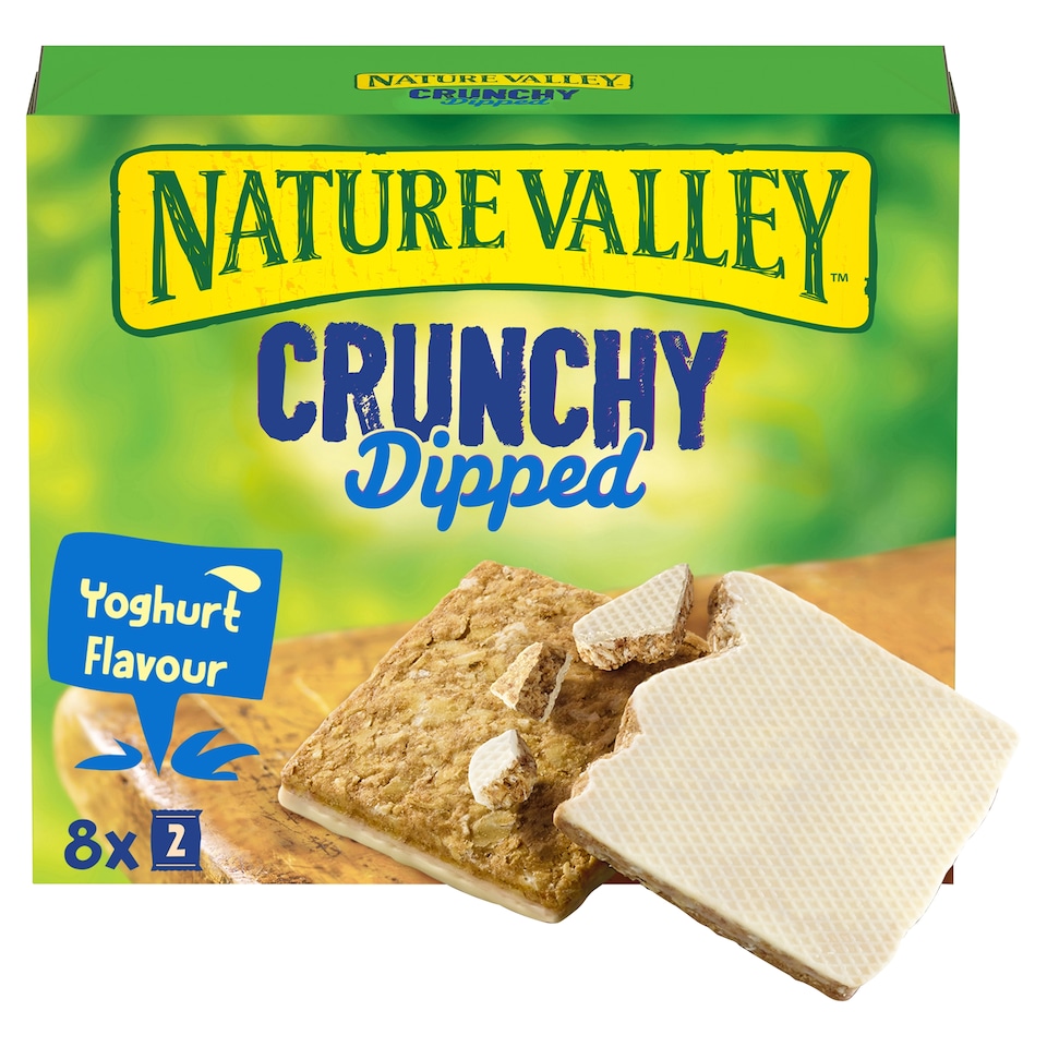 Nature Valley Crunchy Dipped With Yogurt Coating 8X20g