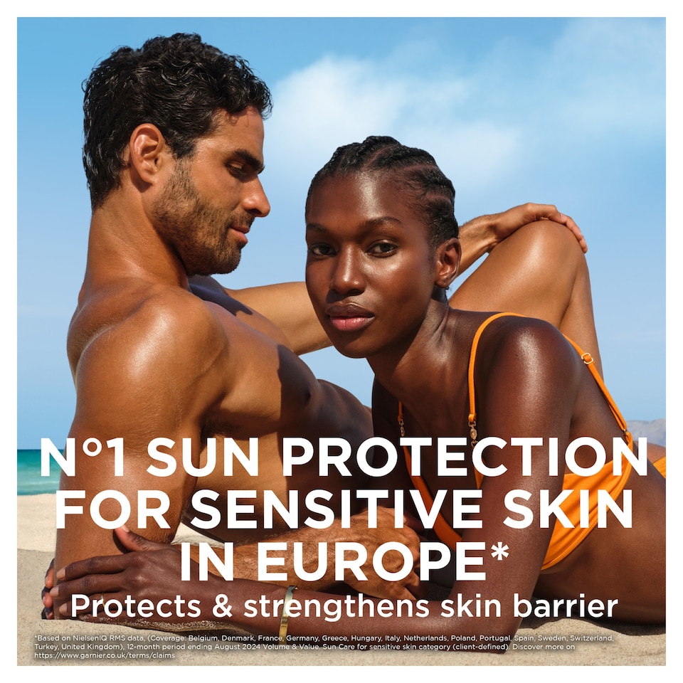 image 1 of Garnier Ambre Solaire Sensitive Advanced Mist Spf 50 150Ml