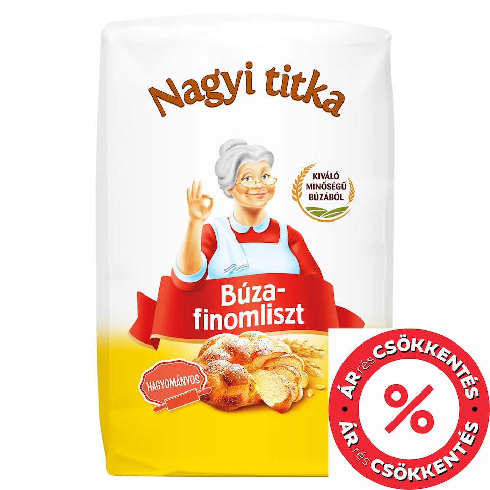 Nagyi titka búzafinomliszt BL55 2 kg