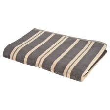 F&F HOME REVERSIBLE STRIPE BATH TOWEL