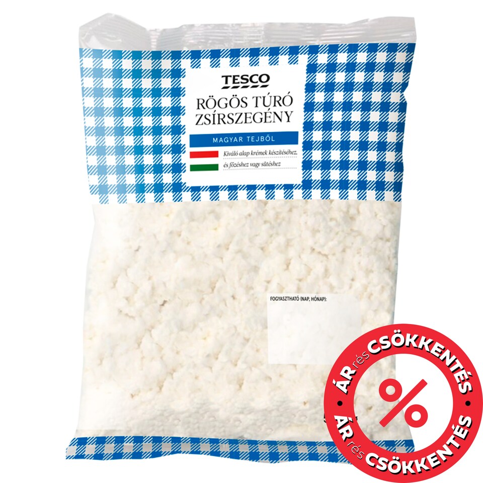 Tesco Low-Fat Cottage Cheese 500 g