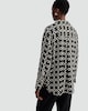 image 3 of F&F Chain Print Long Sleeved Shirt in Khaki