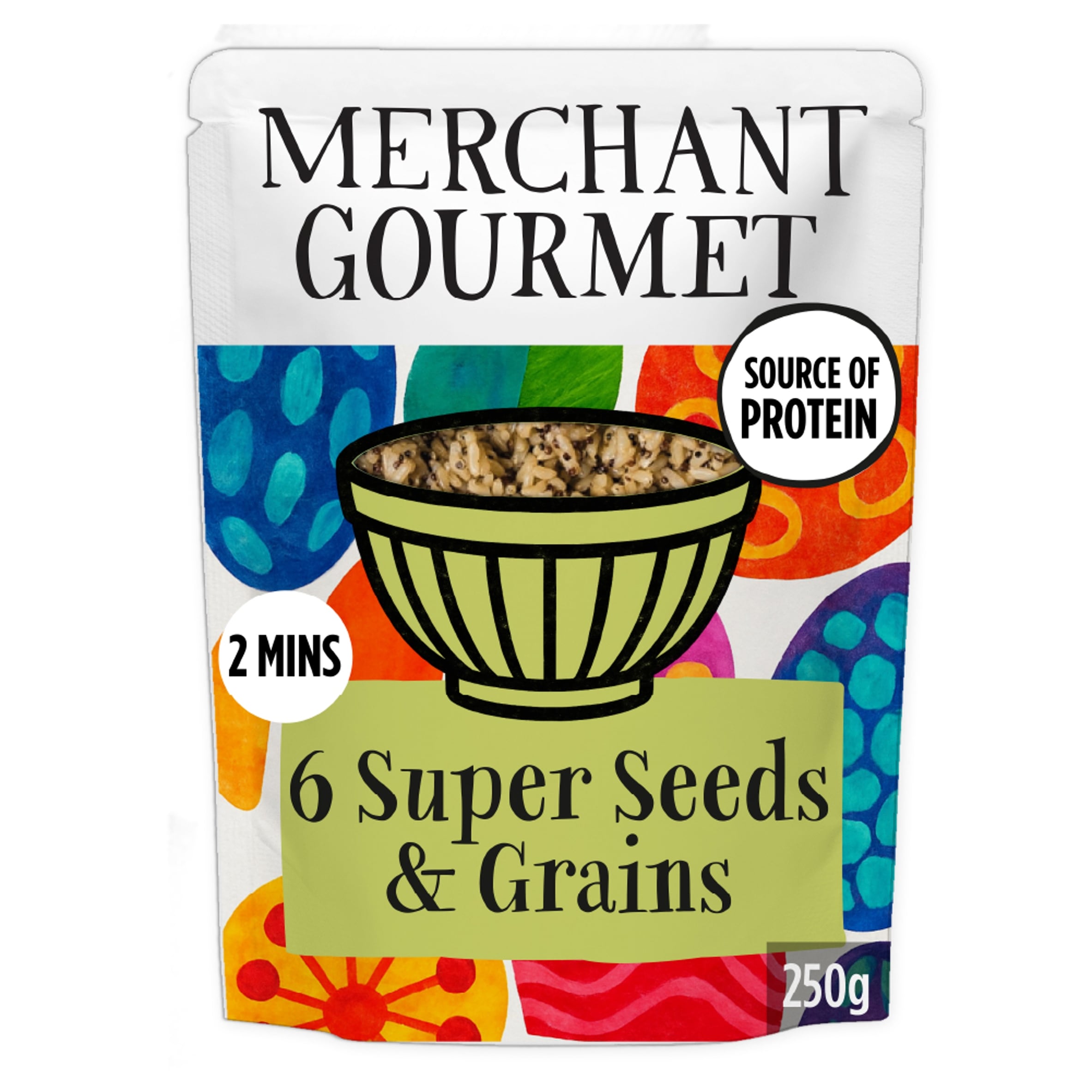 Merchant Gourmet Ready To Eat 6 Super Seeds & Grains 250g