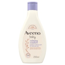 Aveeno Baby Calming Comfort Bedtime Bath & Wash 250ml