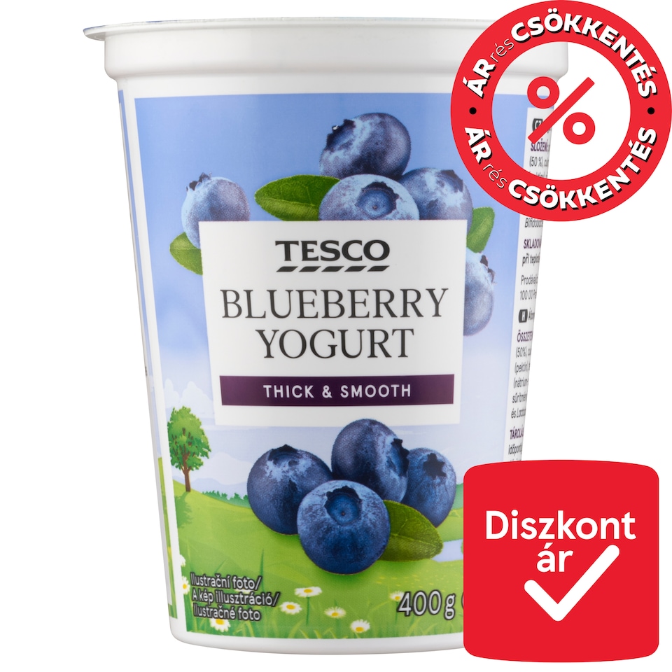 Tesco Blueberry Yogurt 400 g