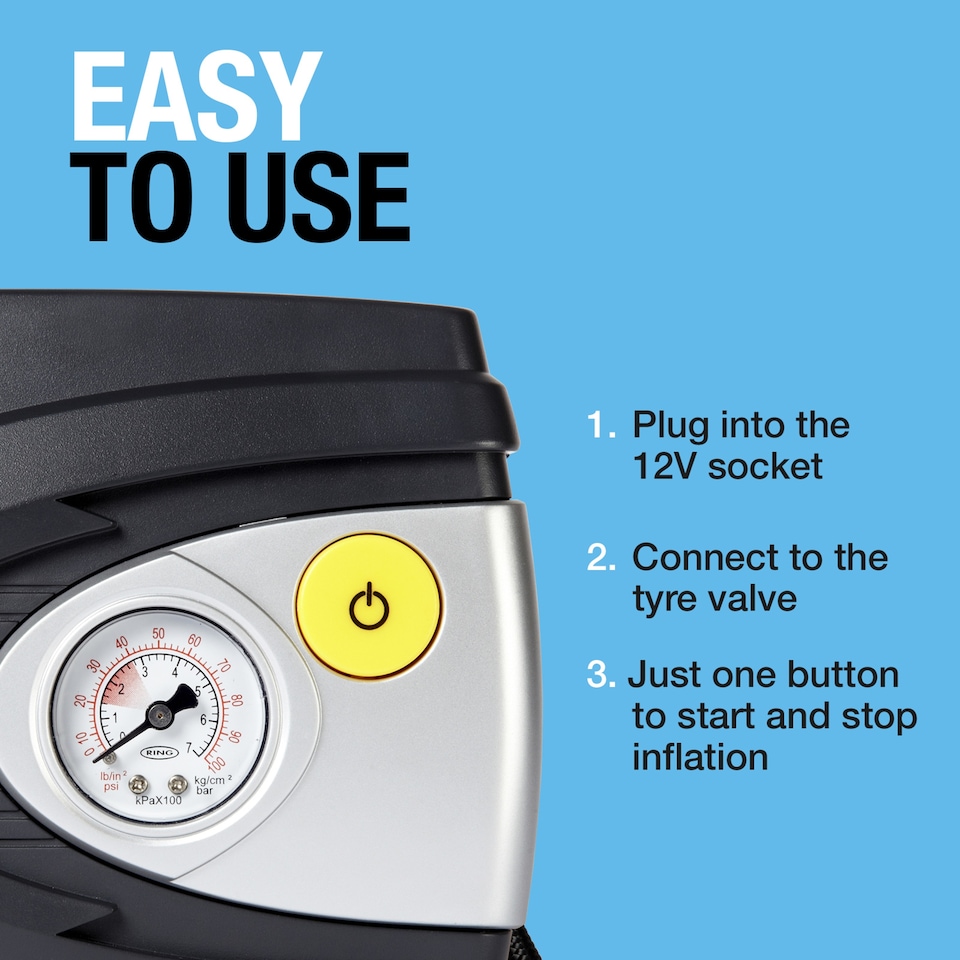 image 1 of Ring Analogue Tyre Compressor