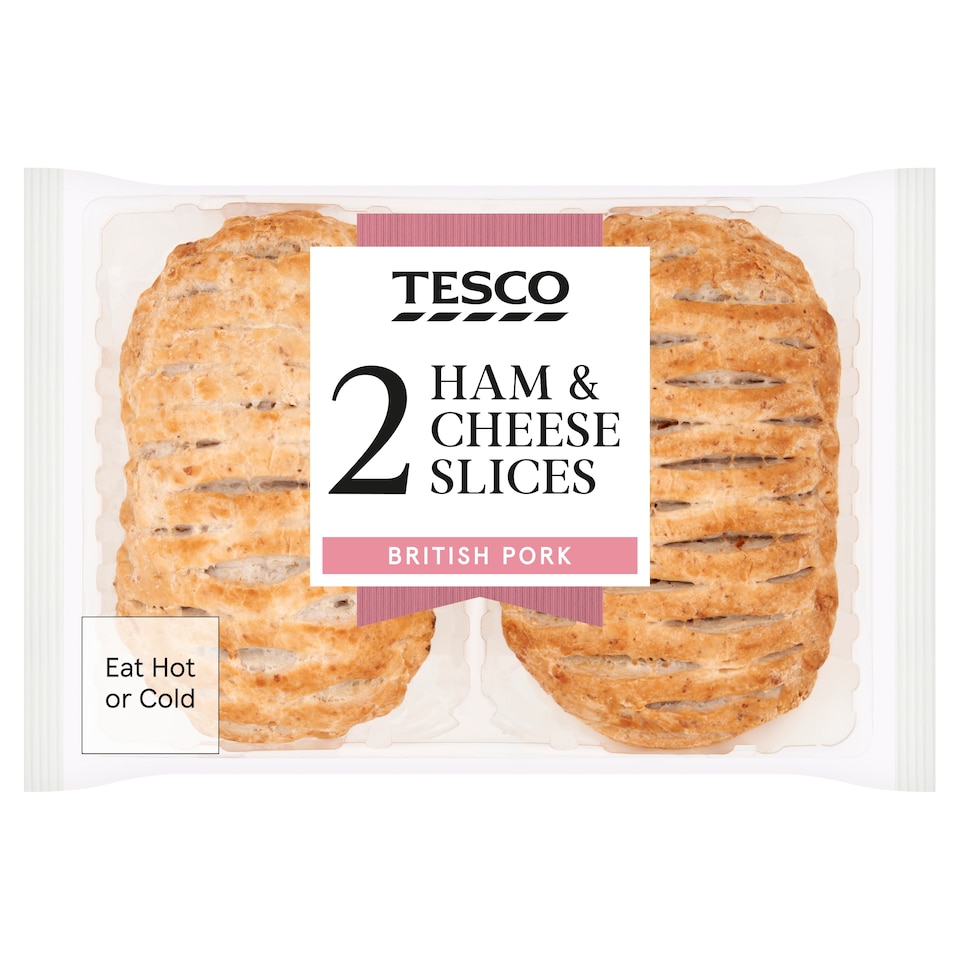 Tesco 2 Ham & Cheese Slices 300G