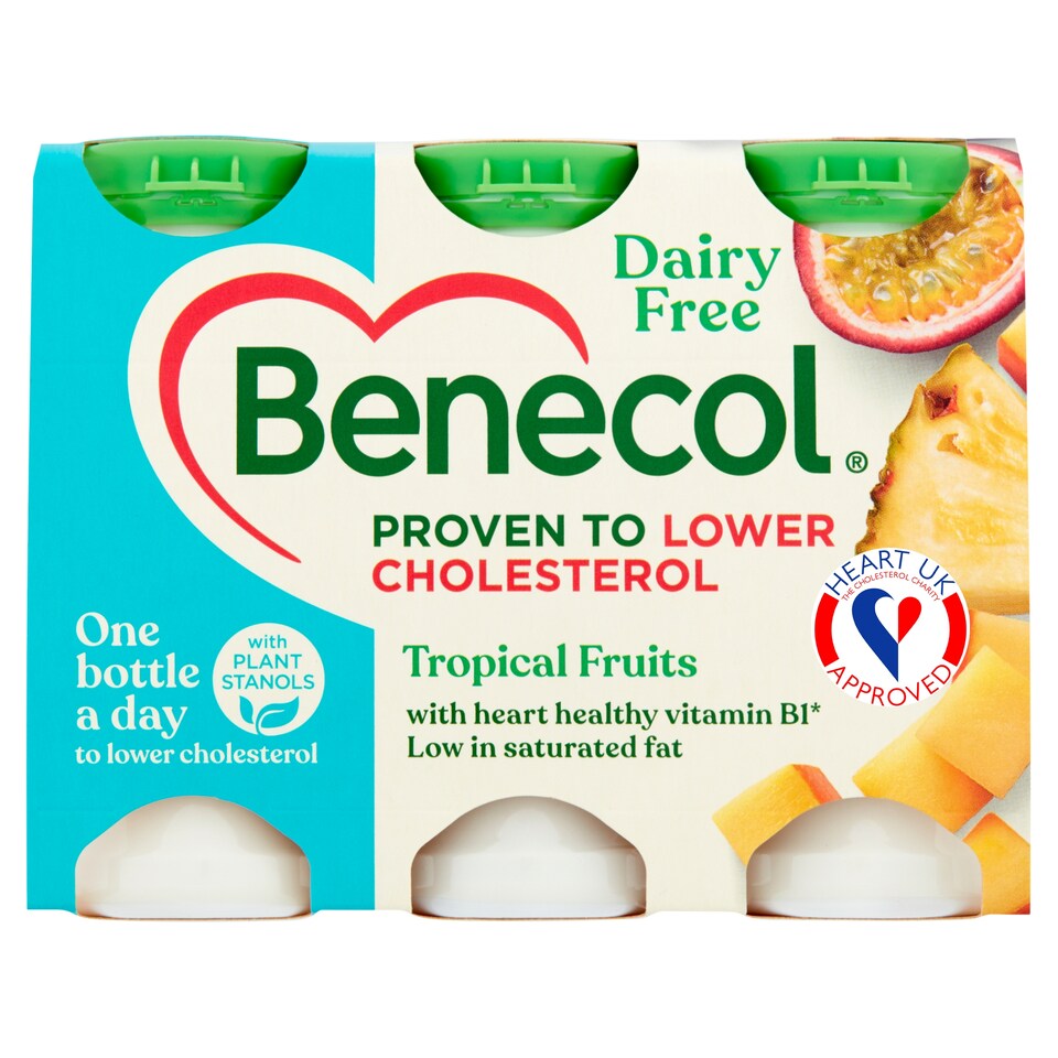 image 1 of Benecol Dairy Free Tropical Drink 6 X 65.5G