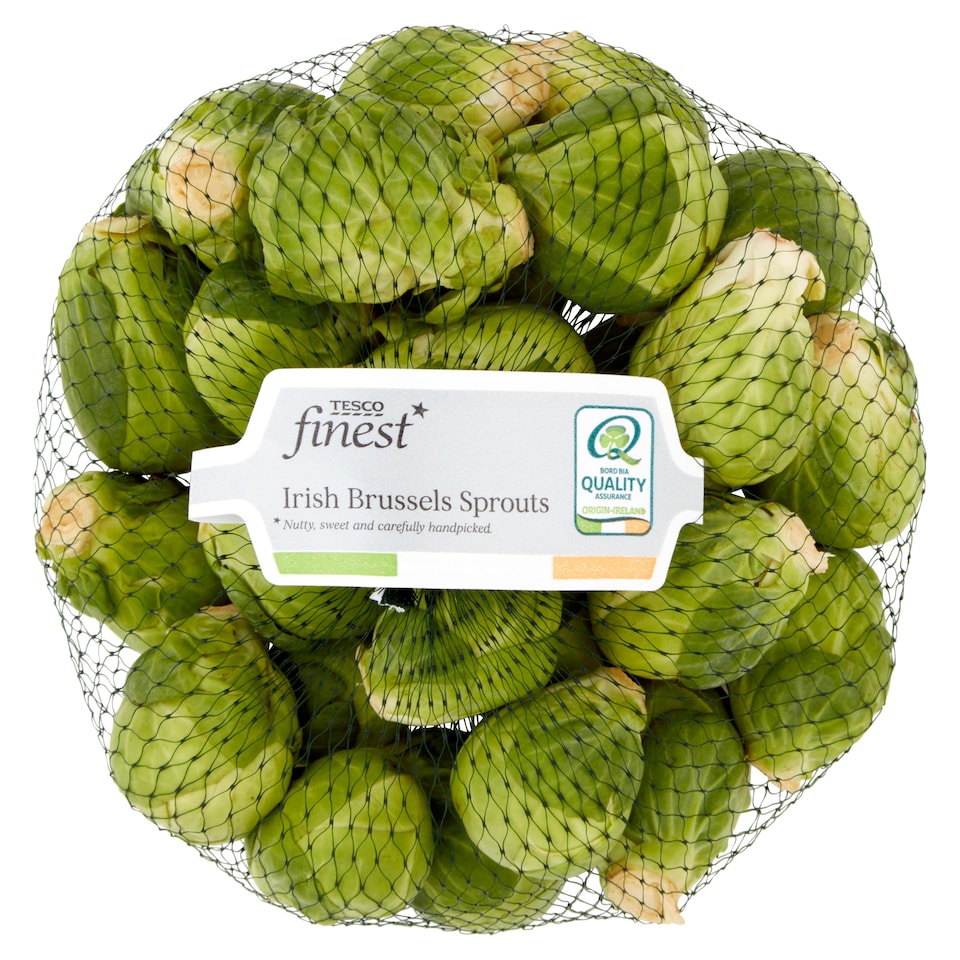 image 1 of Tesco Finest Irish Brussel Sprouts 500G