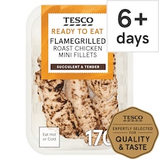 Tesco Flame Grilled Chicken Breast Mini Fillets 170g