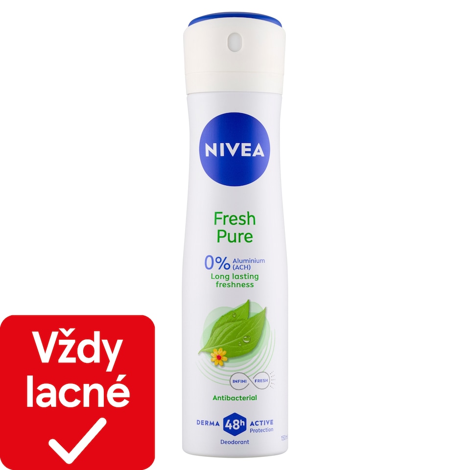obrázok 1 z Nivea Fresh Pure Sprej dezodorant 150 ml