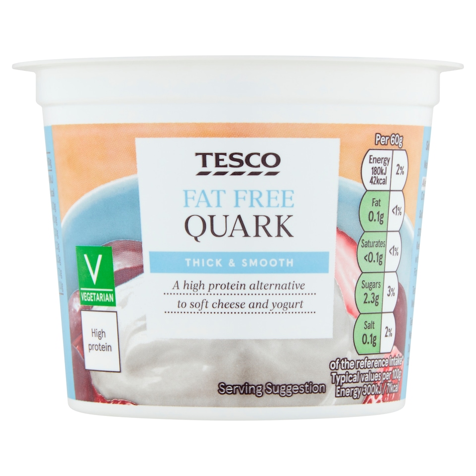Tesco Fat Free Quark 250g