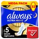 Always Ultra Secure Night Extra (5-ös Méretű) Szárnyas Betét Egészségügyi Betét, 32 Db  1. kép