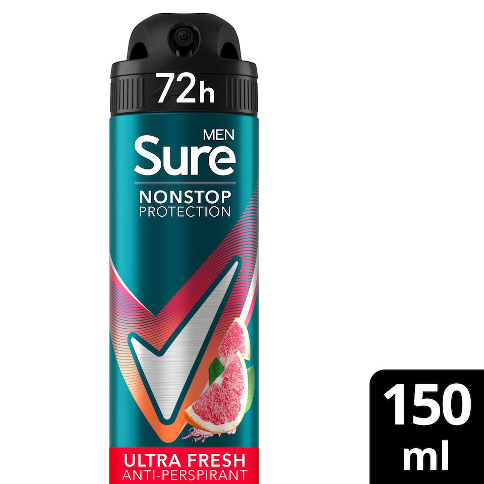 image 1 of Sure Men 72h Ultra Fresh Antiperspirant Deodorant 150ml