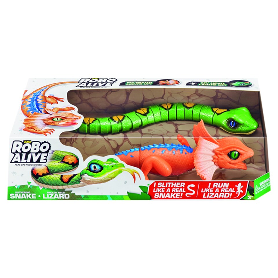 Zuru Robo Alive Robotic Lizard and Snake