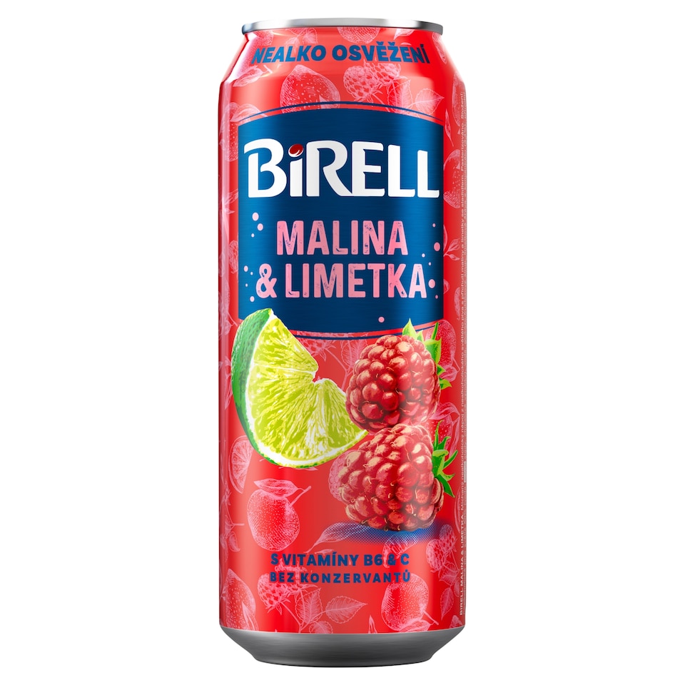 Obrázek 1 pro produkt Birell Malina & limetka 0,5l